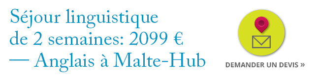 Séjour linguistique de 2 semaines d’anglais Malta Hub pour adolescents pour 2099 euros avec LISA! avec hébergement et activités