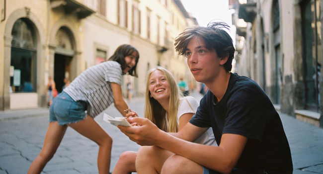 Élèves découvrant Florence avec un encadrement sur place pendant un séjour linguistique LISA! d’italien en Italie