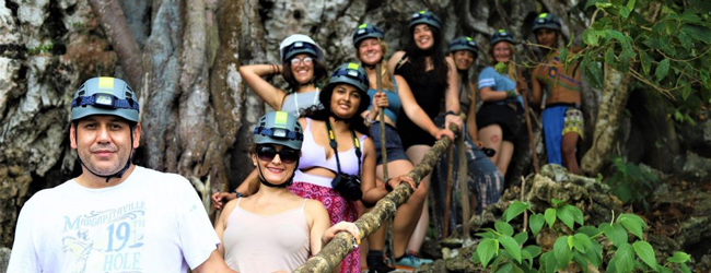 Geführter Wanderausflug in den Regenwald bei einer LISA! Sprachreise Spanisch in Panama