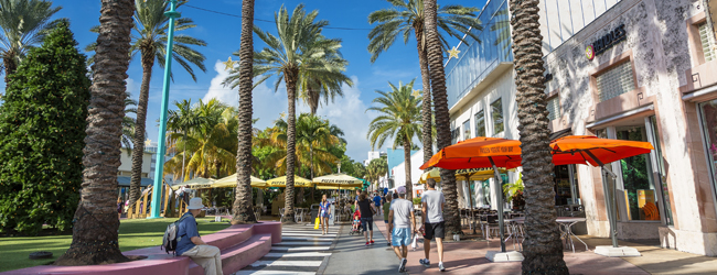 LISA-Sprachreisen-Schueler-Englisch-USA-Miami-Shopping-Drive-Palmen-Sommer
